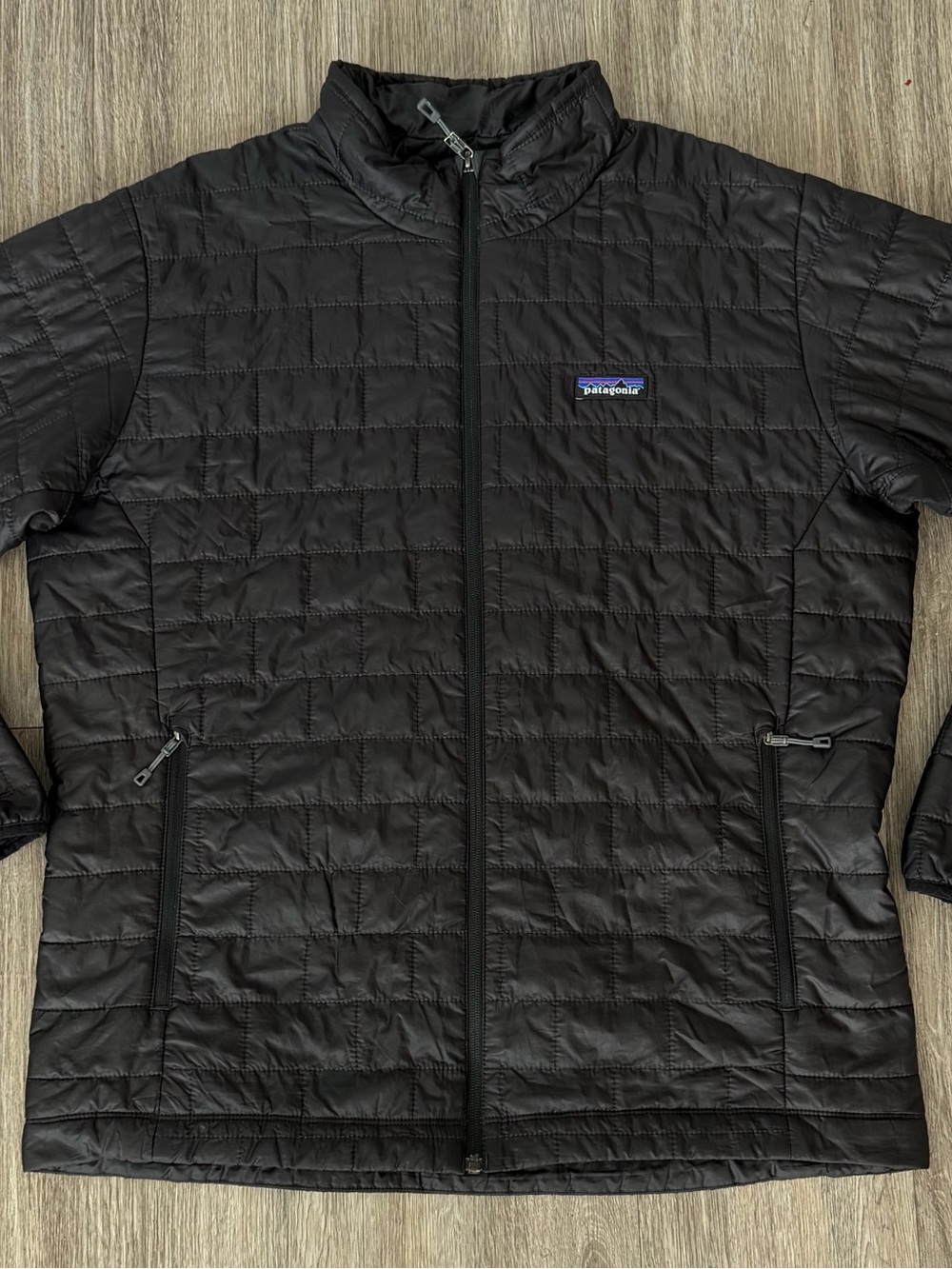 Patagonia Nano Puff Jacket Mens Large Black Puffer Jacket Coat STY84212